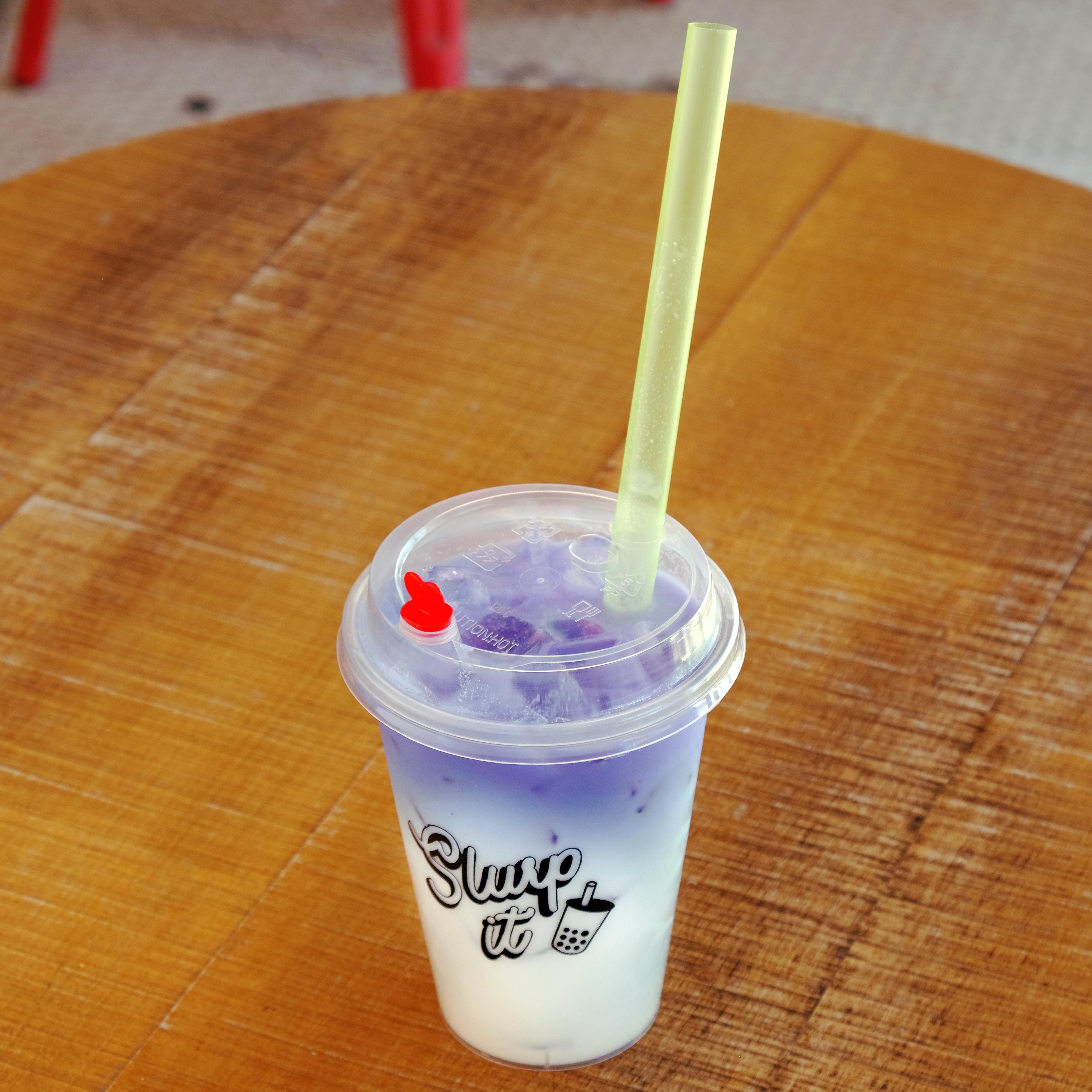 Slurp It Pea flower bubble tea
